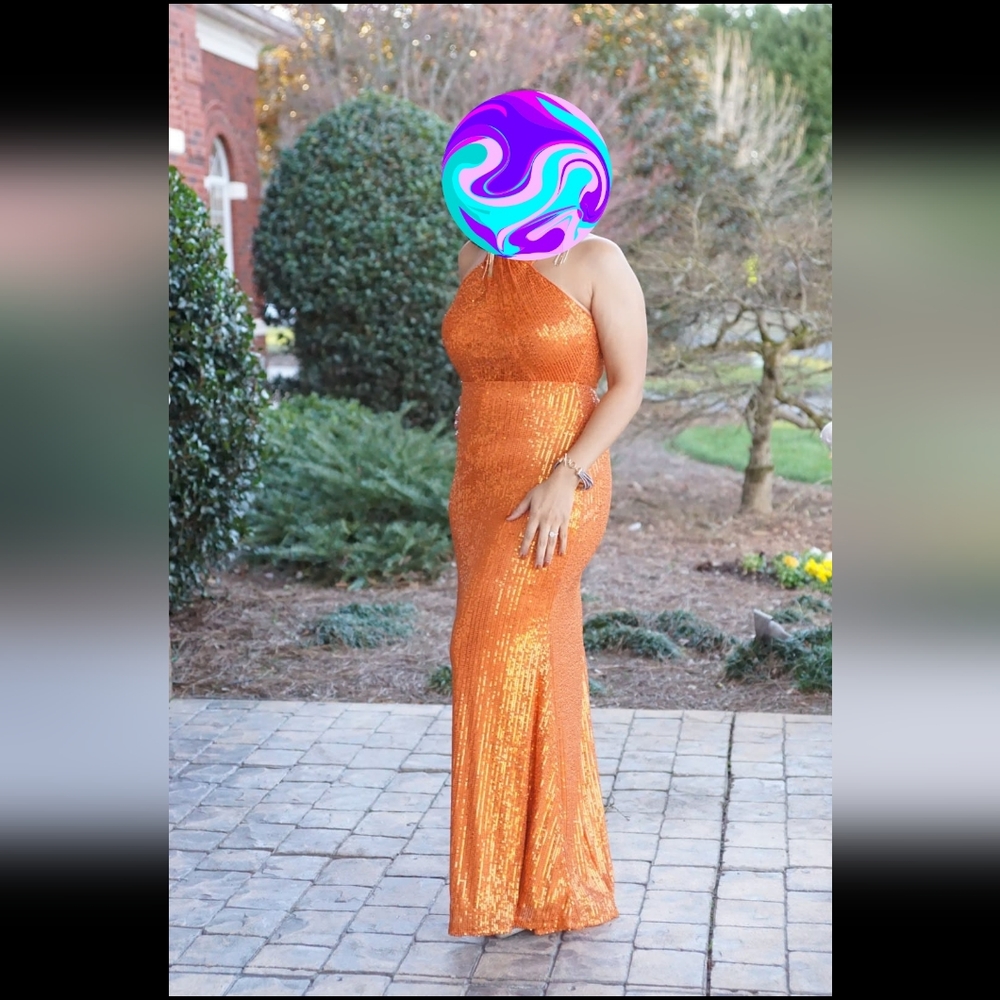 Sequin maxi dress